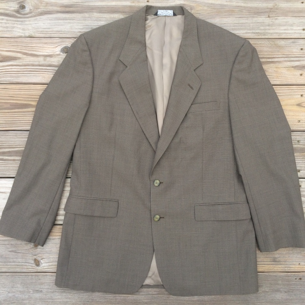 Career Collection Men Blazer Two Button Sport Coat